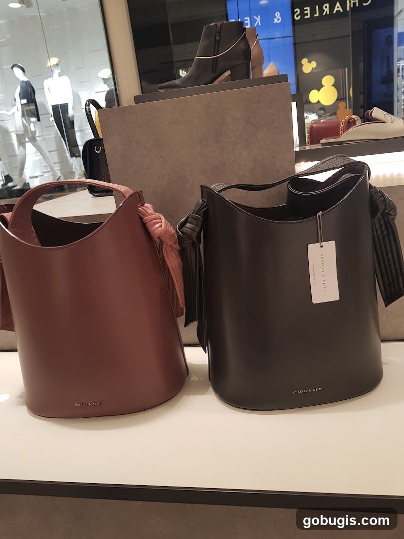 Handbags on Display