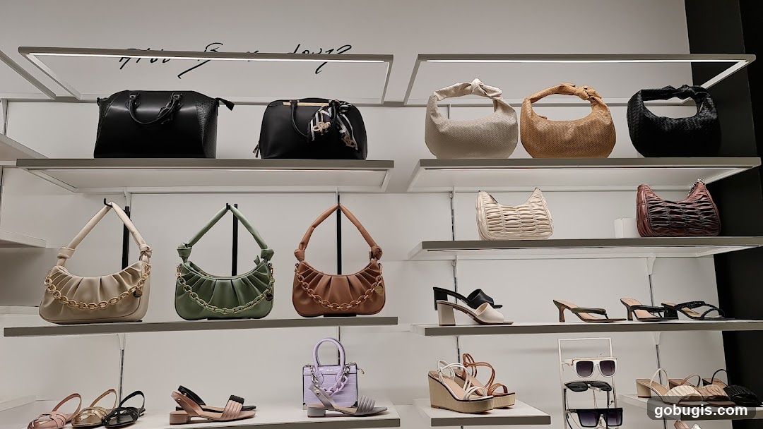 Handbags and Shoes Display