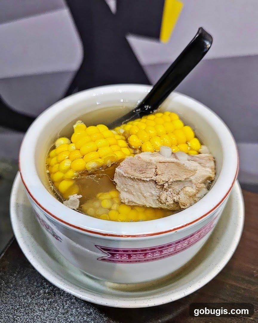 Corn and Pork Rib Soup