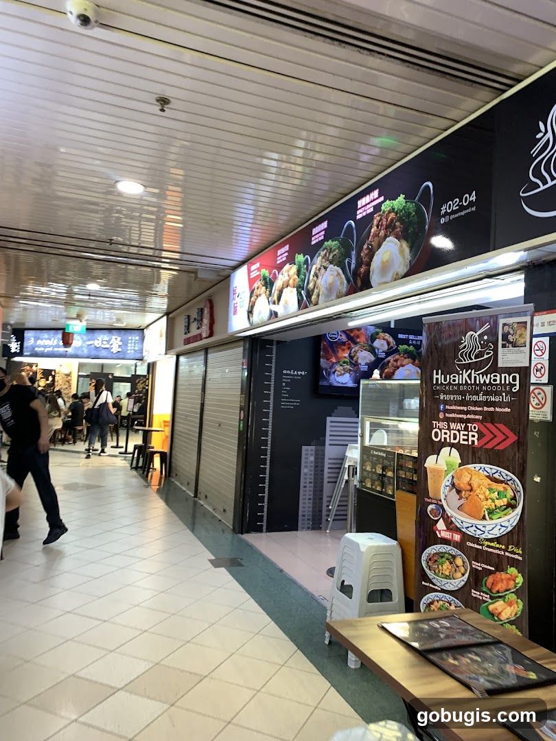 Food Stall with Menu