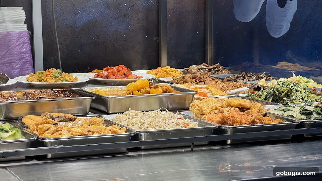 Buffet Food Display
