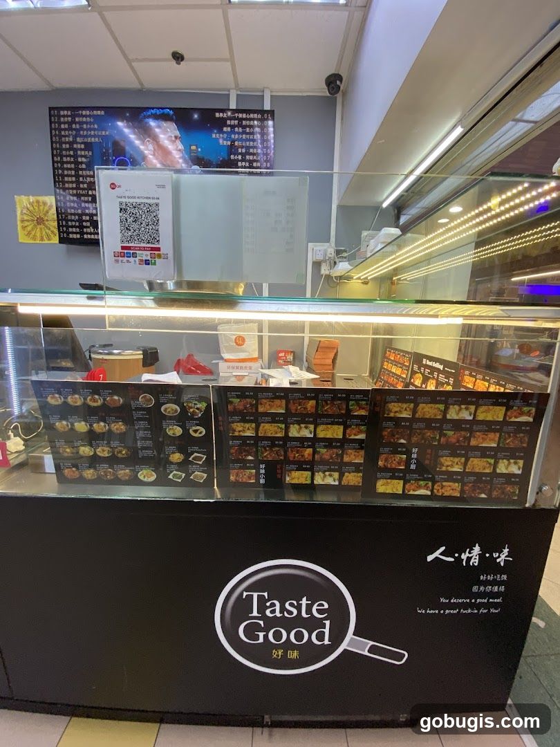 Food Stall Display