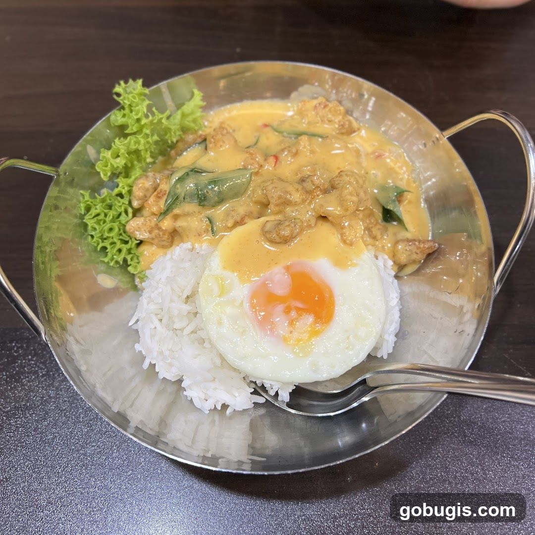 Curry Rice with Fried Egg