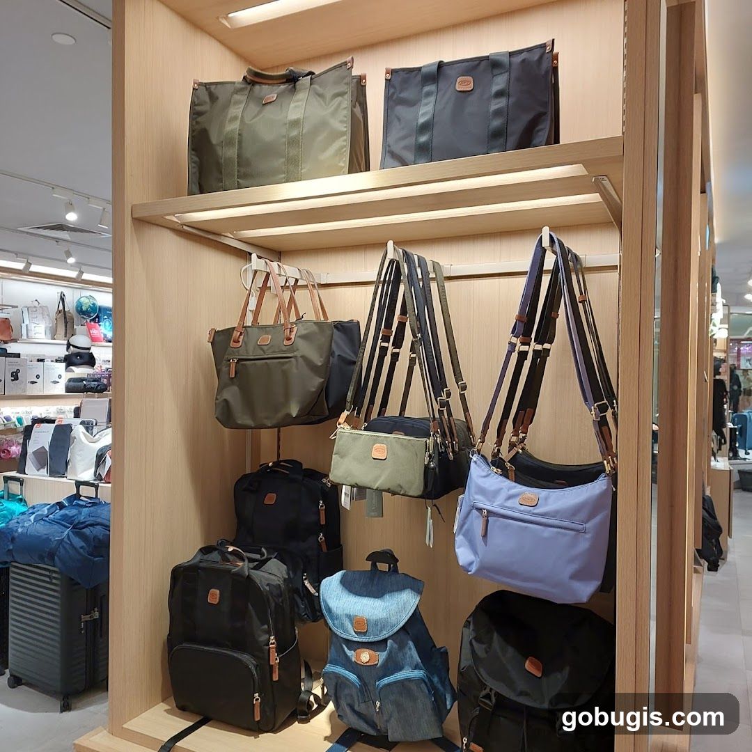 Bags on Display