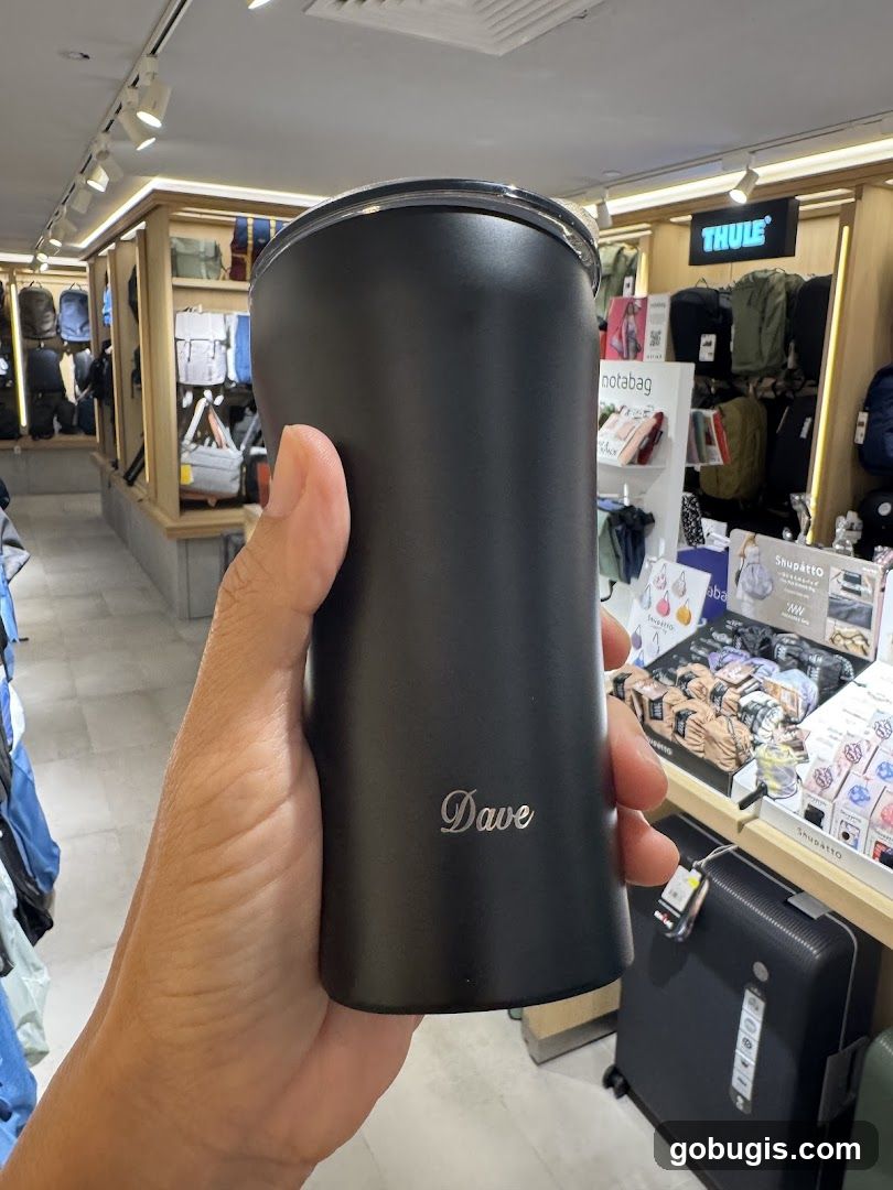 Personalized Tumbler in Store