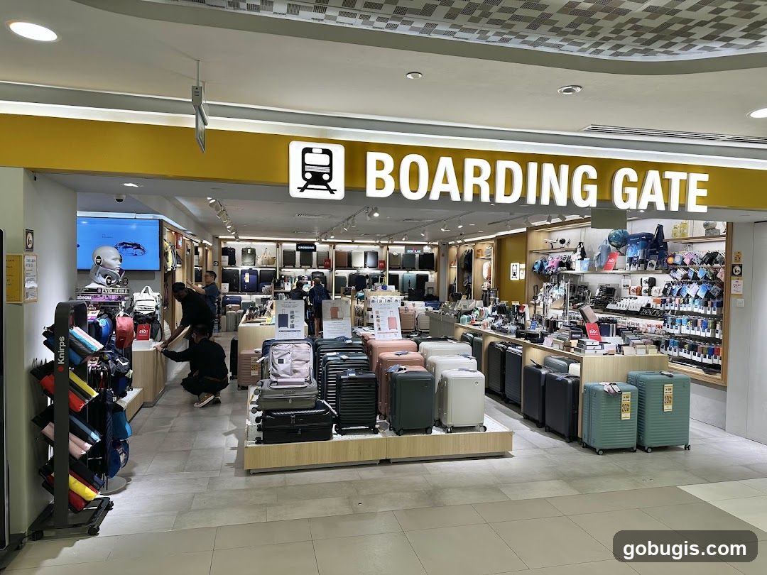 Boarding Gate Store Interior