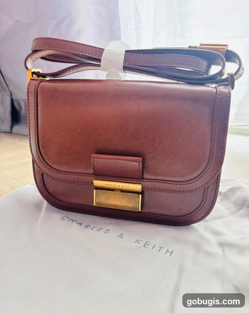 Brown Leather Handbag