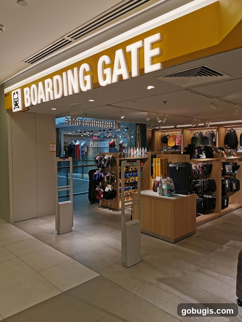 Boarding Gate Storefront
