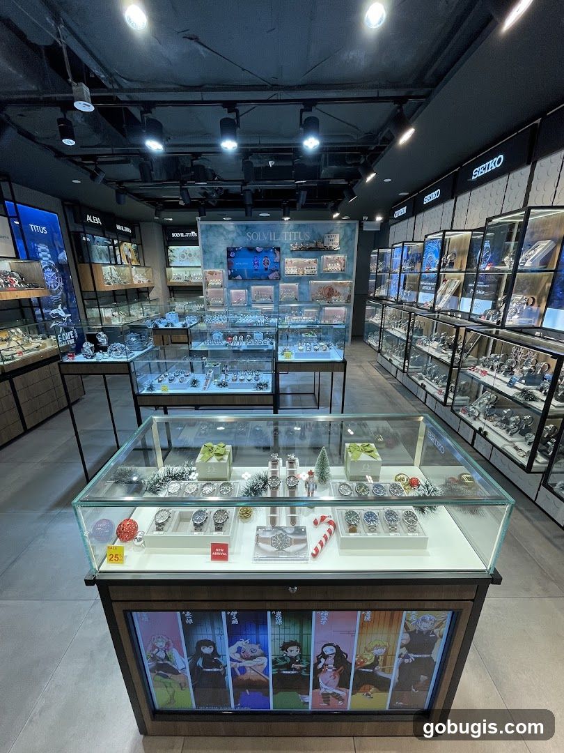 Watch Store Interior