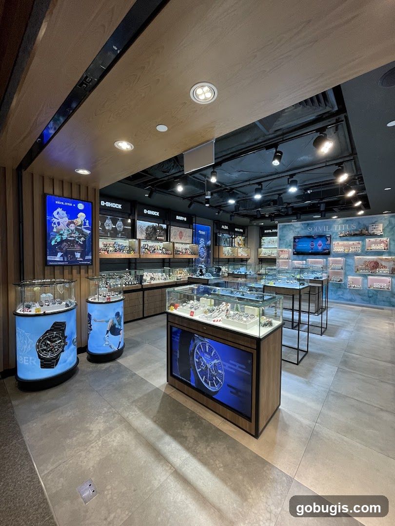Watch Store Interior