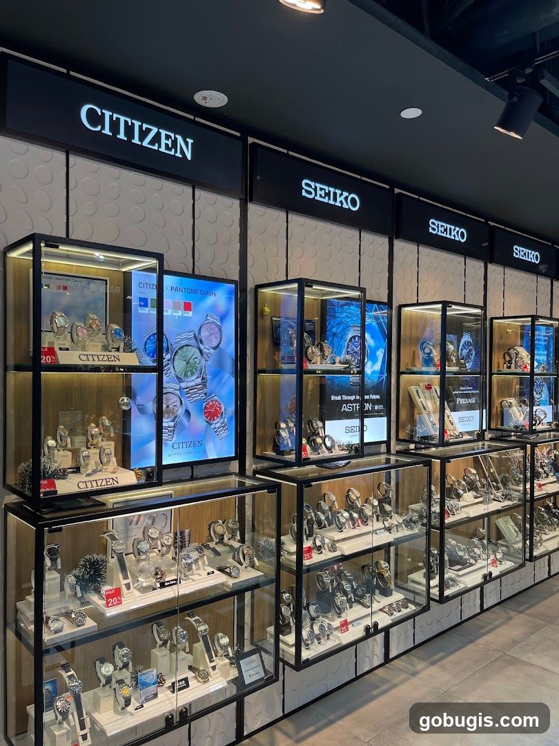 Watch Store Display