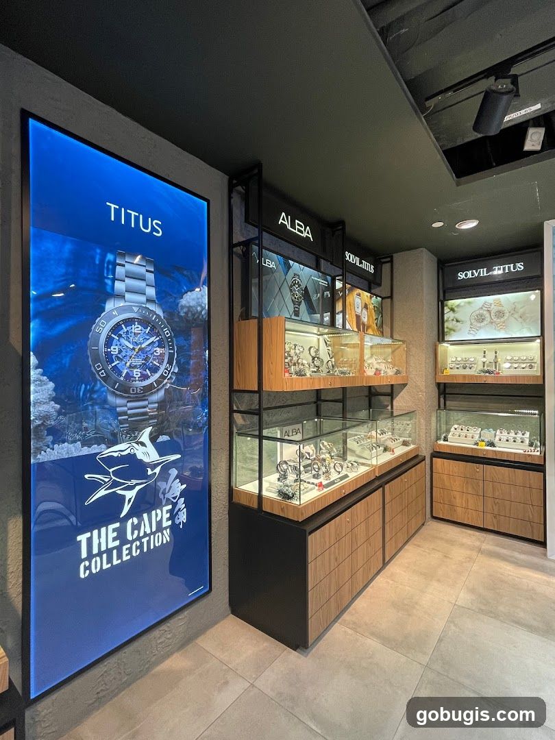 Watch Store Display