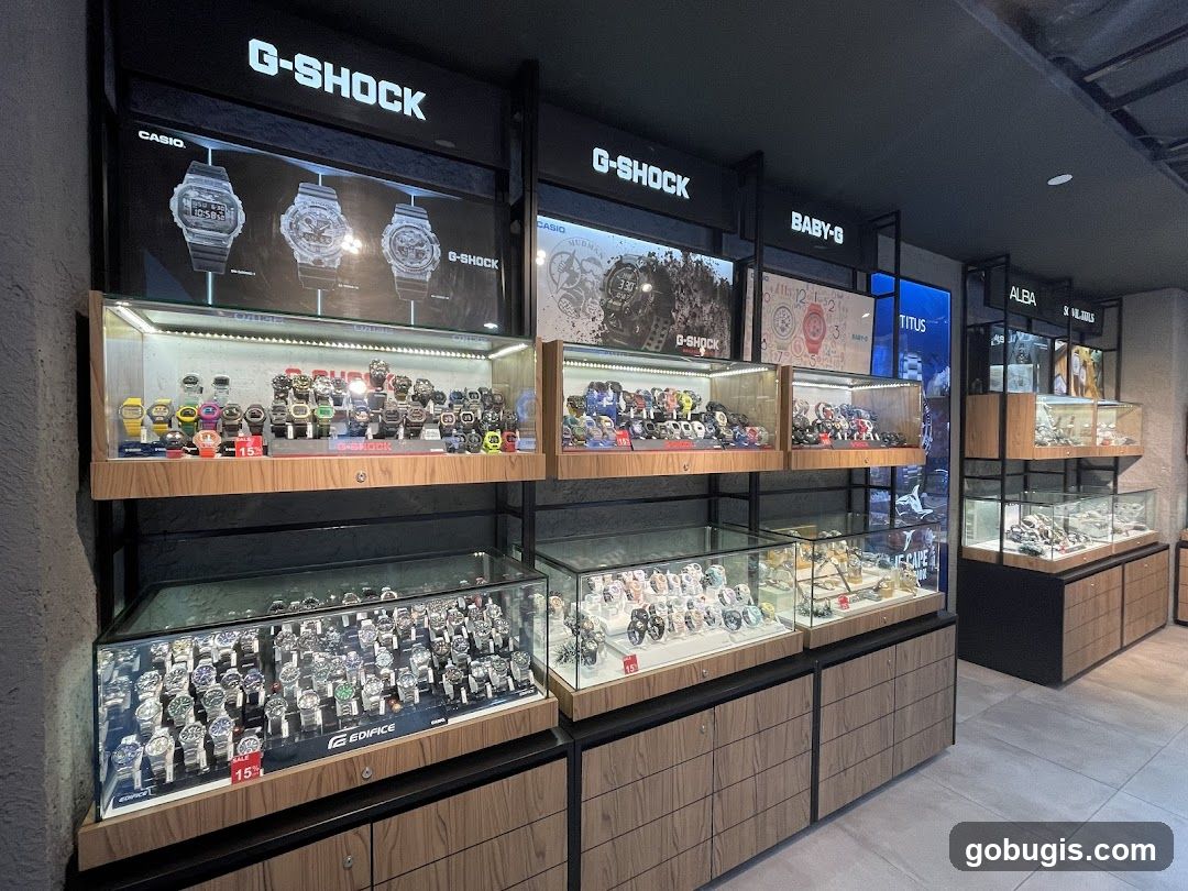 Watch Store Display