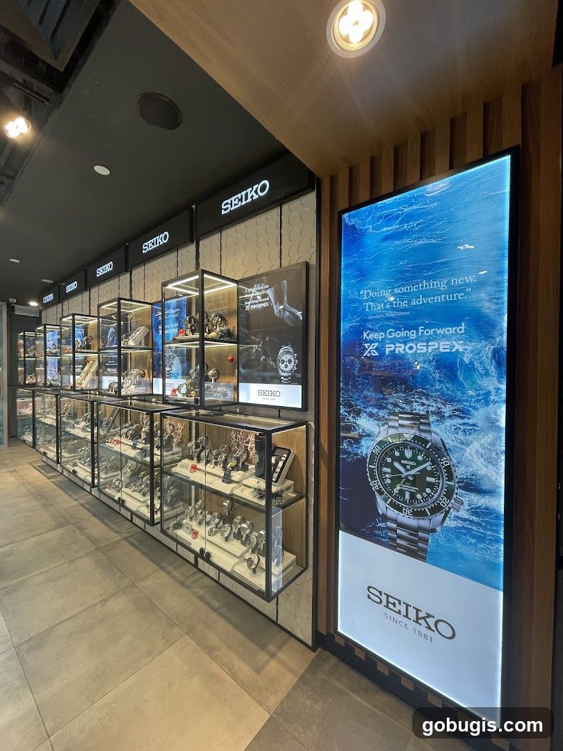 Seiko Watch Display
