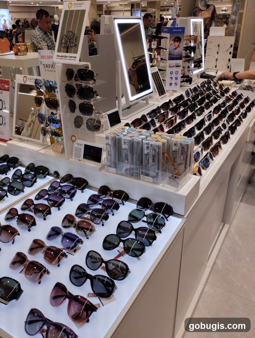 Sunglasses Display
