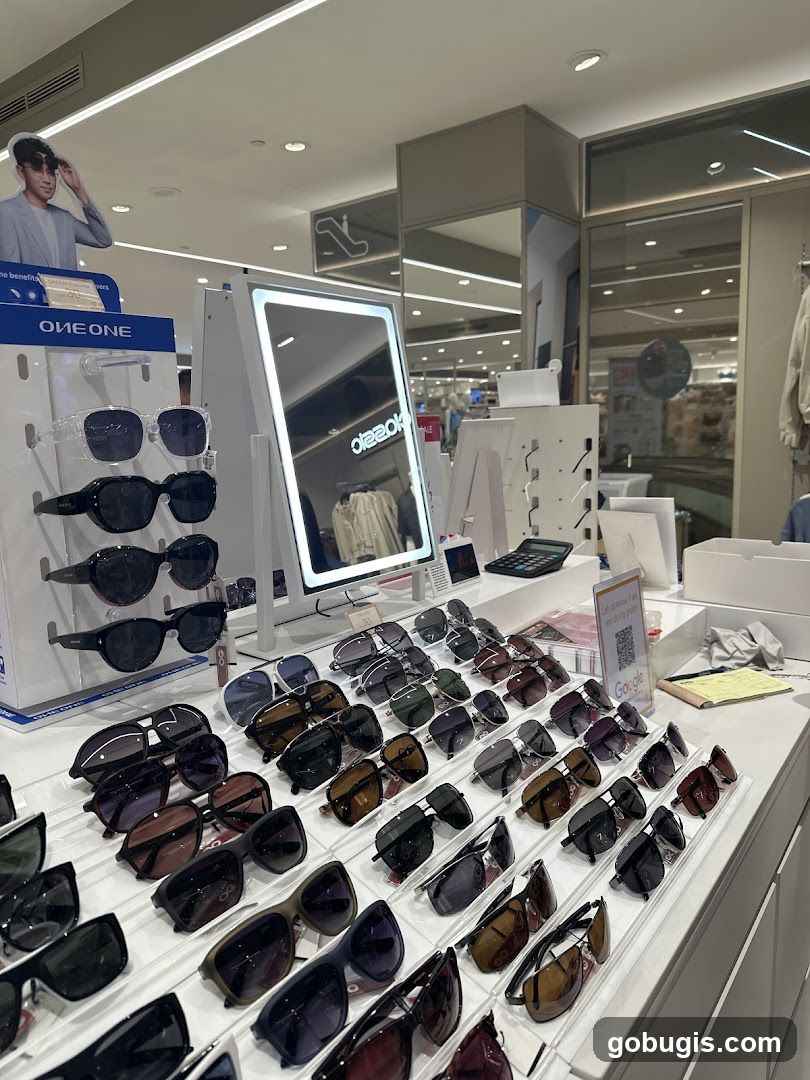 Sunglasses Display