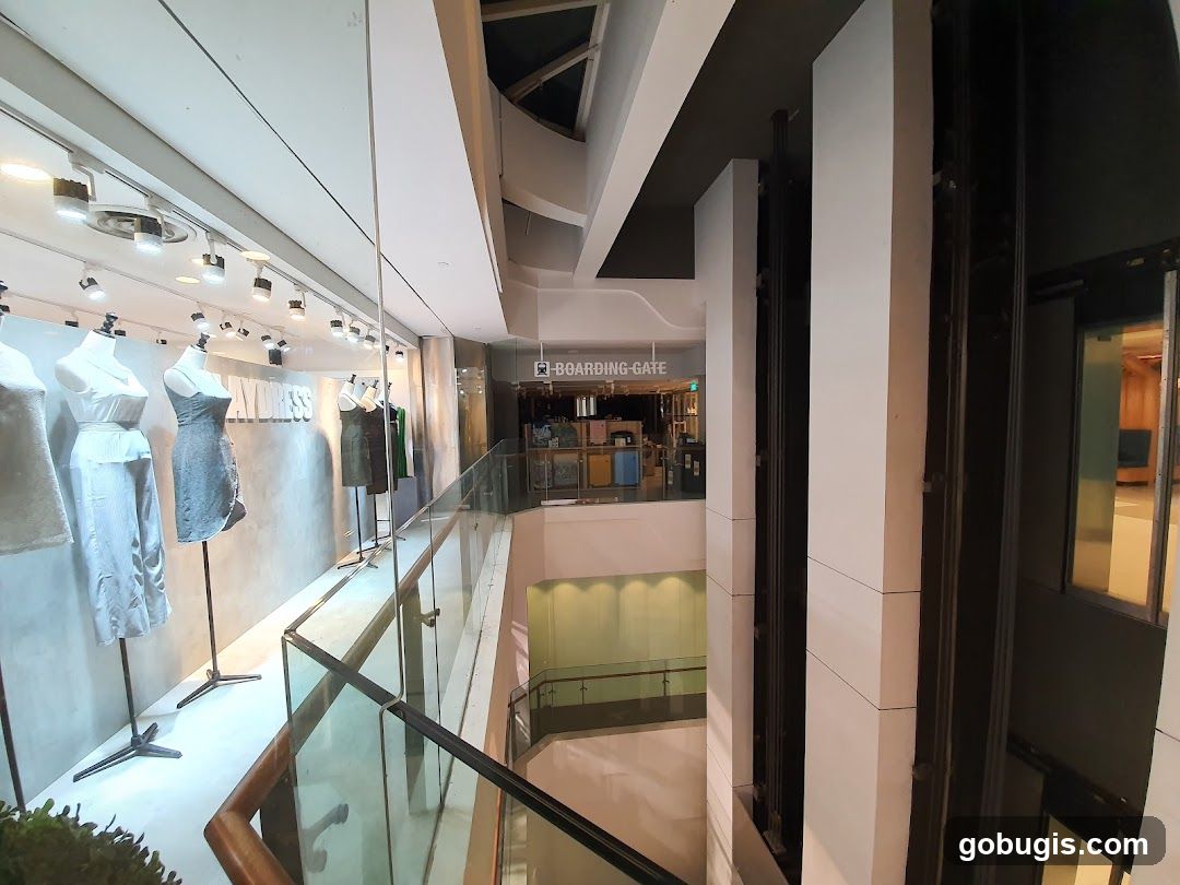 Clothing store display