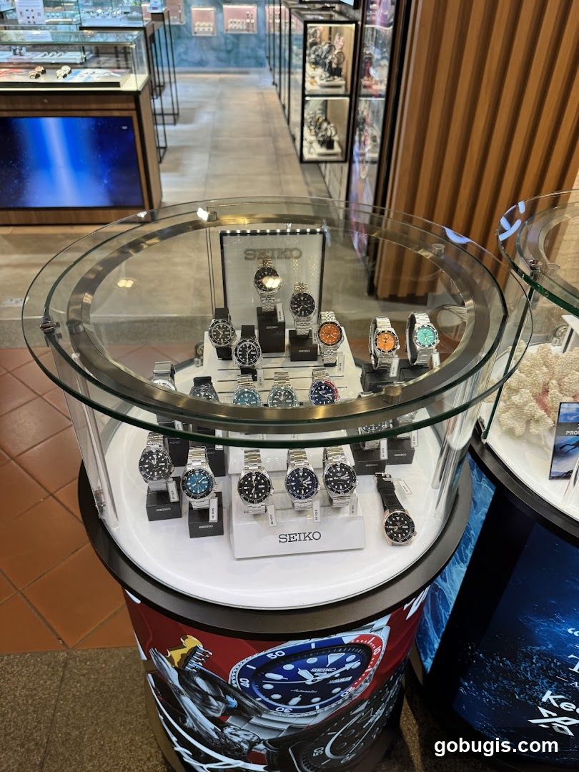 Seiko Watches Display