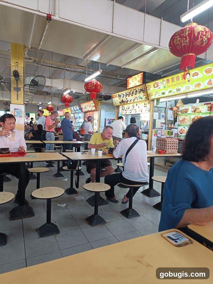Food Court Scene