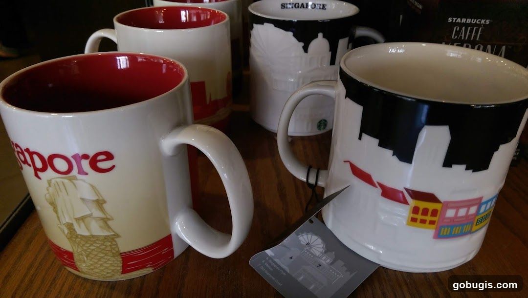 Singapore Themed Mugs
