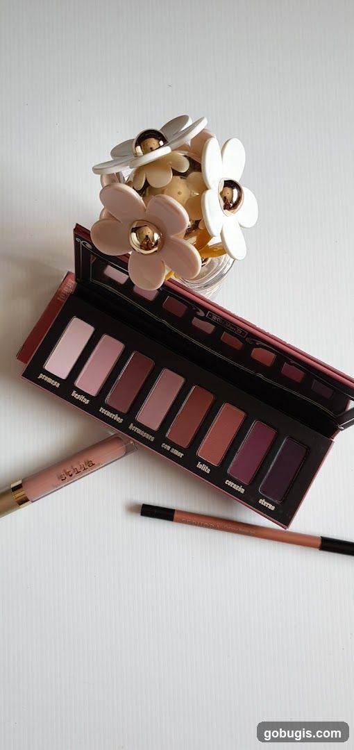 Makeup Palette and Lip Products