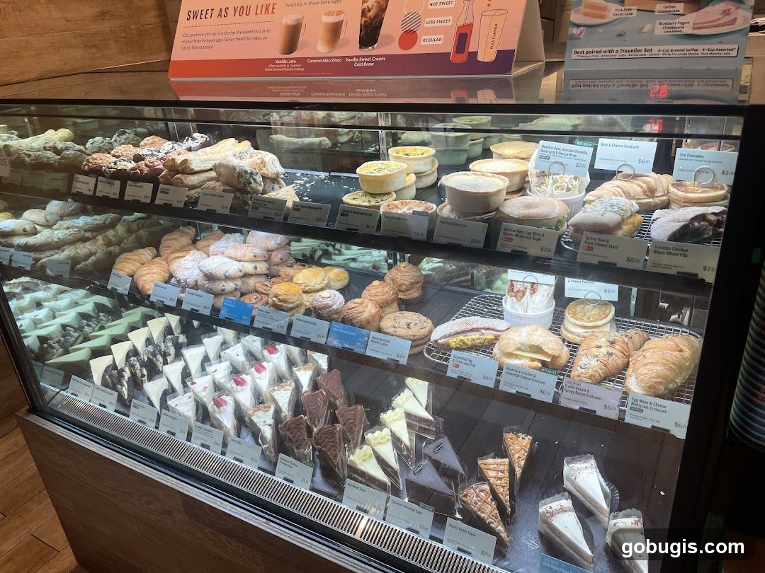 Pastry and Cake Display