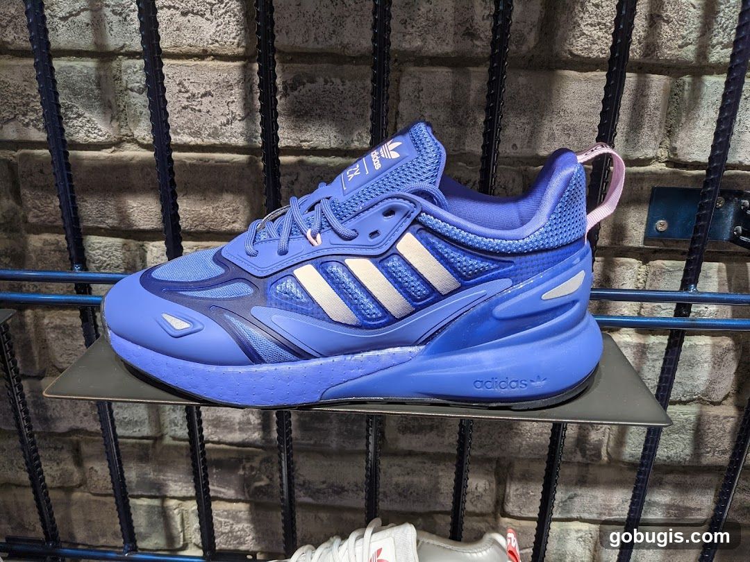 Blue Adidas Sneaker
