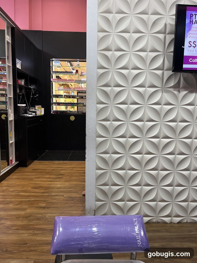 Nail Salon Interior