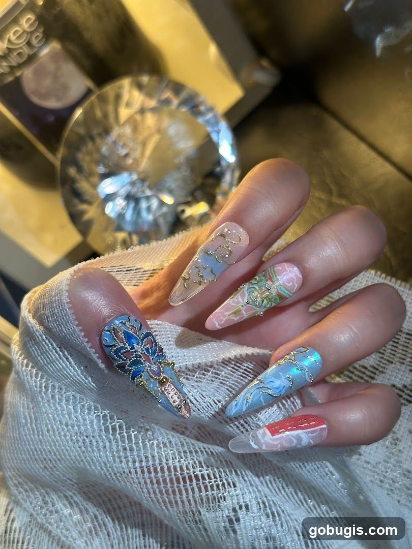 Elaborate Nail Art