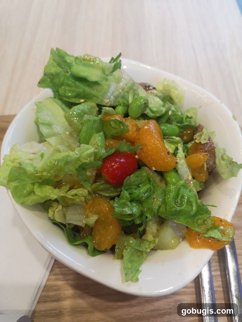 Salad with Oranges and Edamame