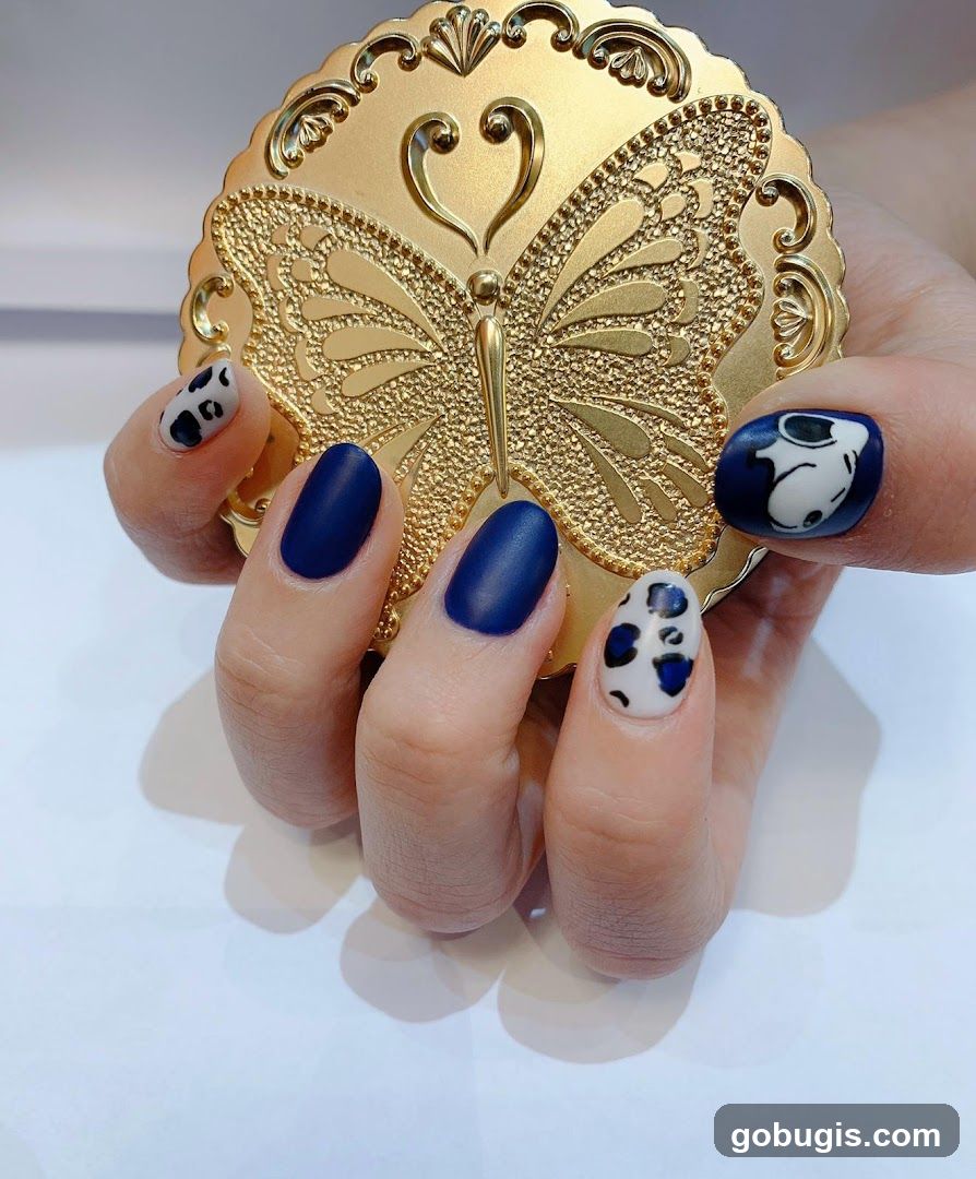 Nail Art with Butterfly Compact