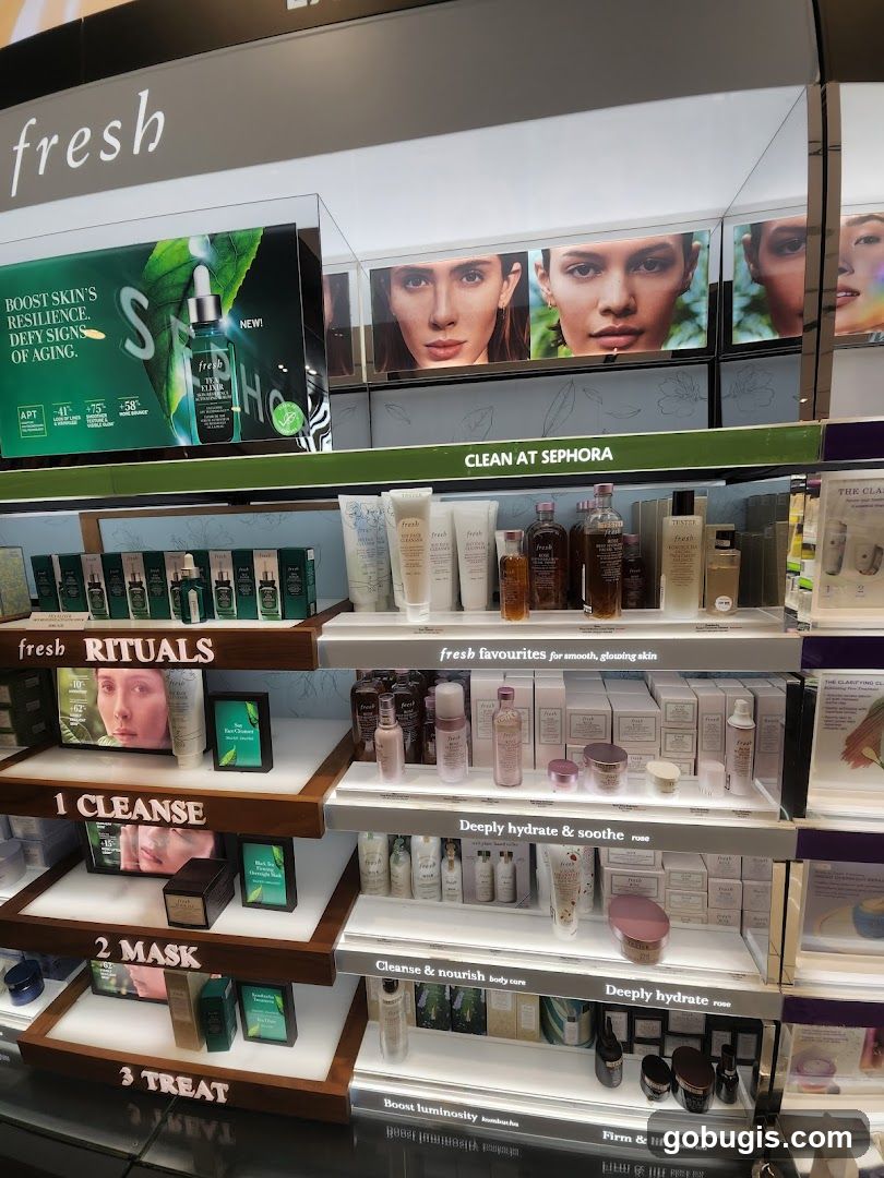 Fresh Skincare Display