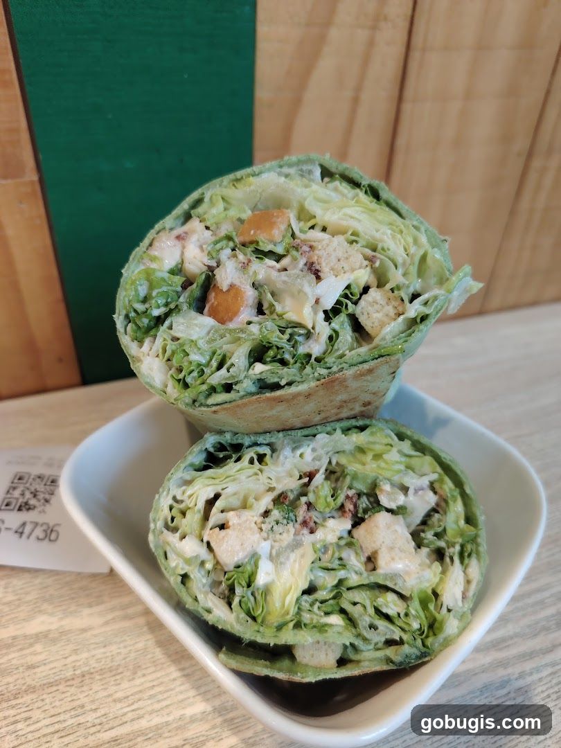 Caesar Salad Wrap
