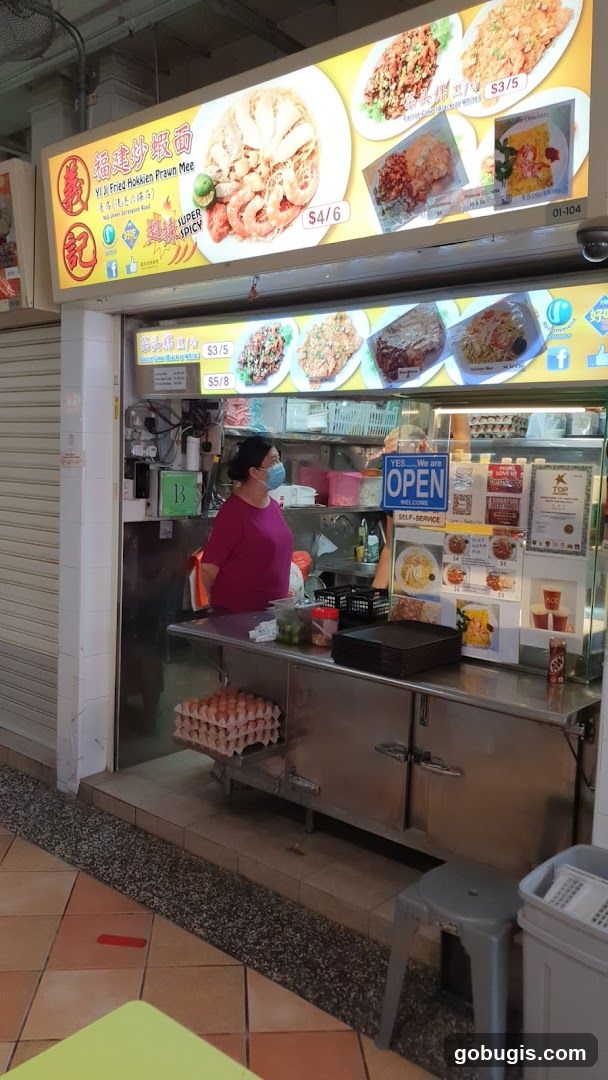 Queen Street Fried Hokkien Prawn Mee (#01-104)