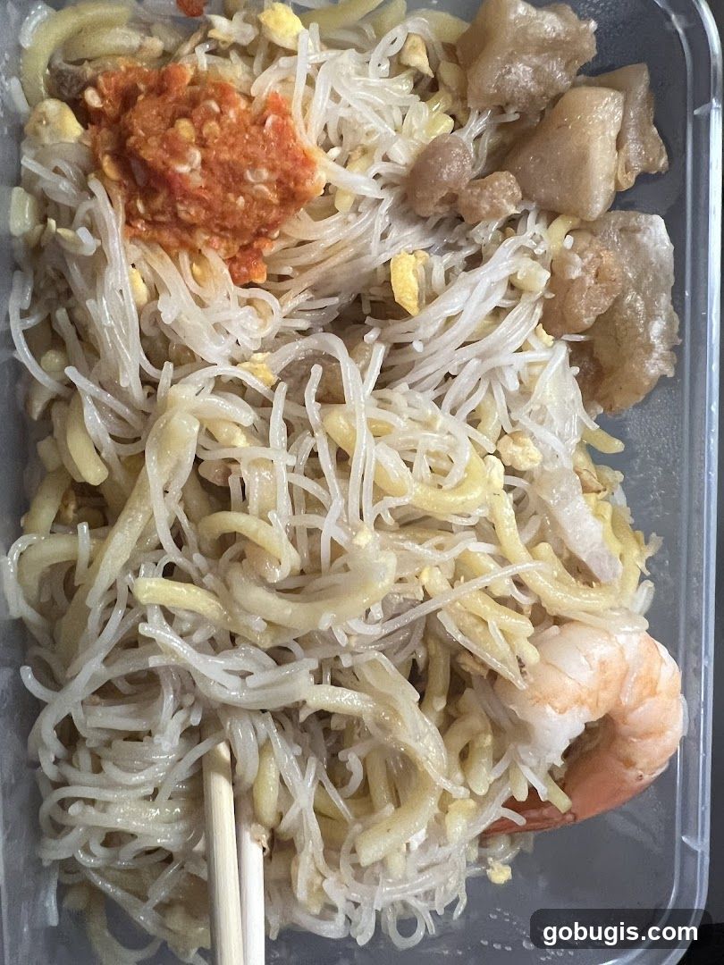 Noodles with Shrimp and Chili Paste
