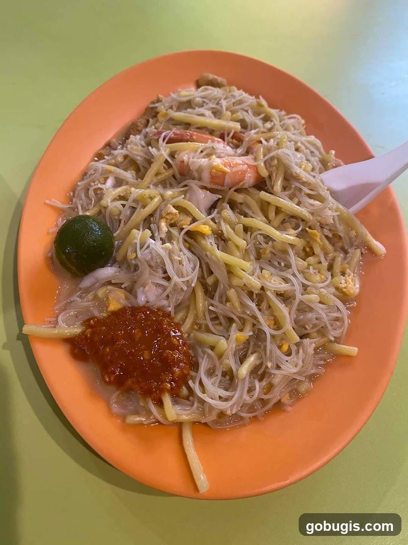 Plate of Hokkien Mee