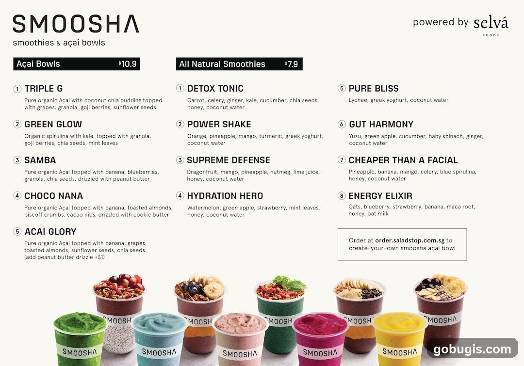 SMOOSHA smoothies & açai bowls