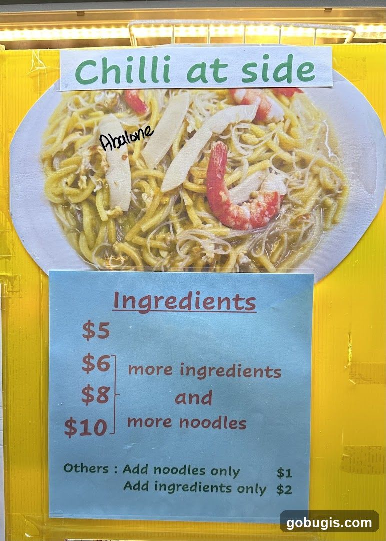 Chilli at side Ingredients
