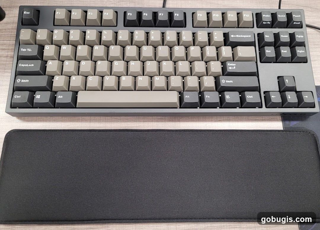 Keyboard and Wrist Rest