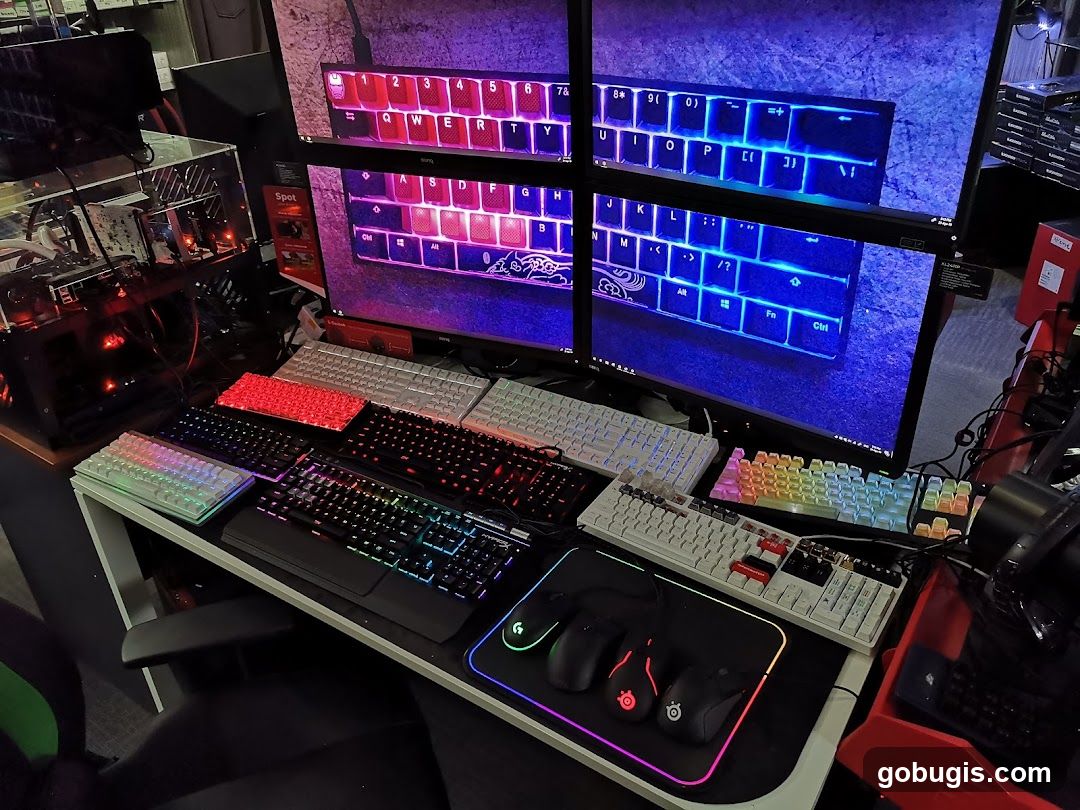 Computer Peripherals Display