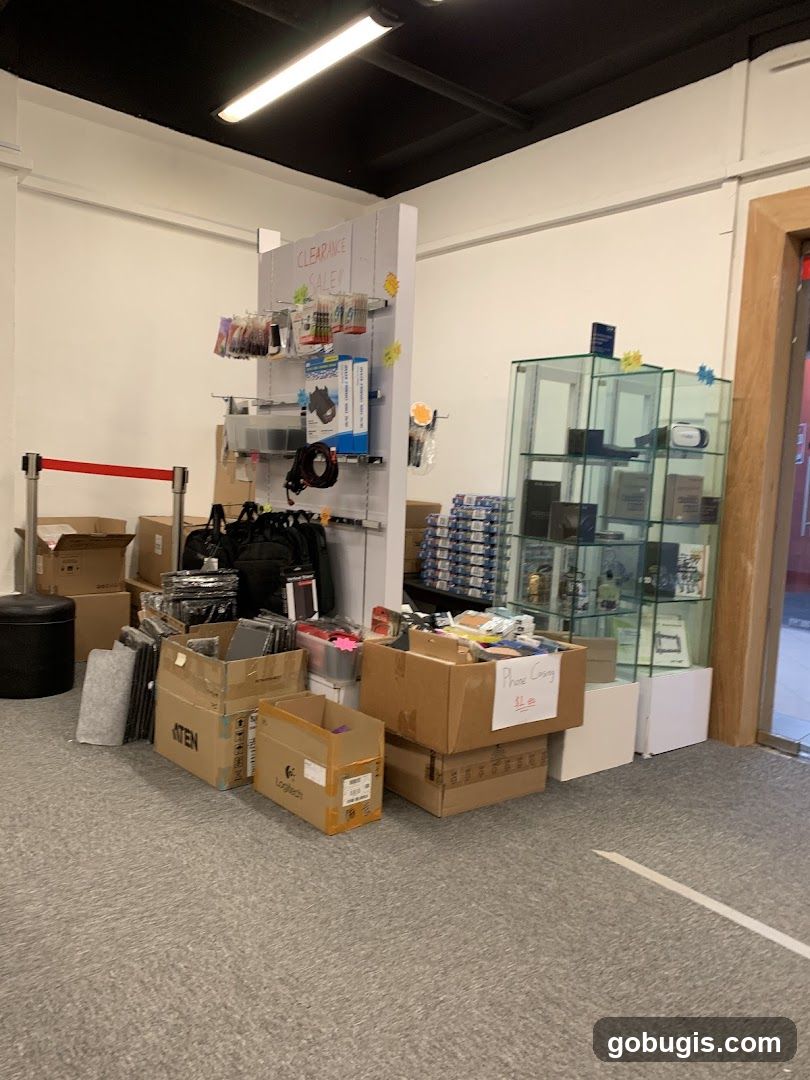 Clearance Sale Display