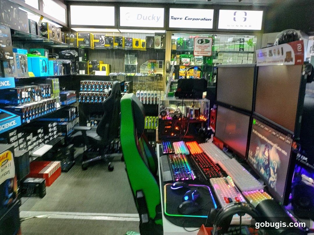 Computer Store Display