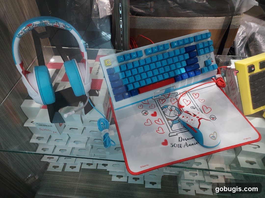 Doraemon Themed Computer Peripherals