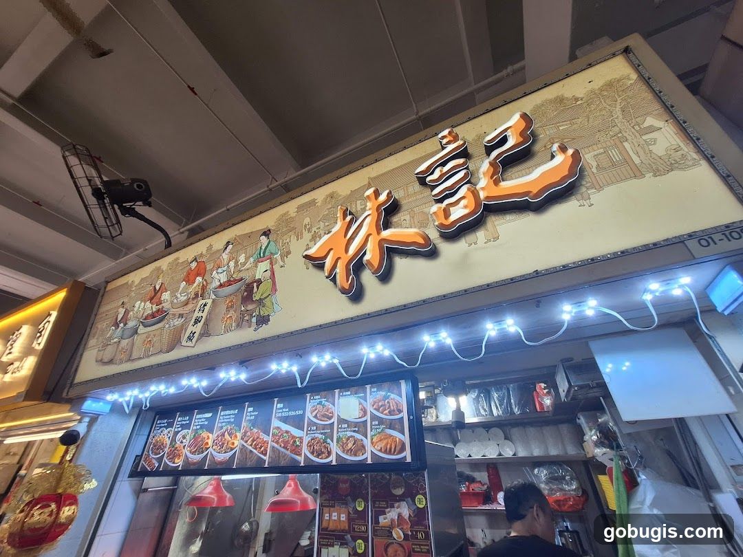 Restaurant Signage and Menu