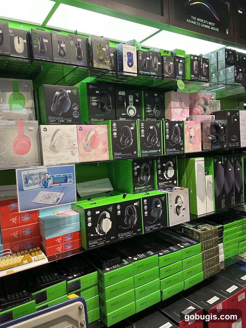 Gaming Peripherals Display