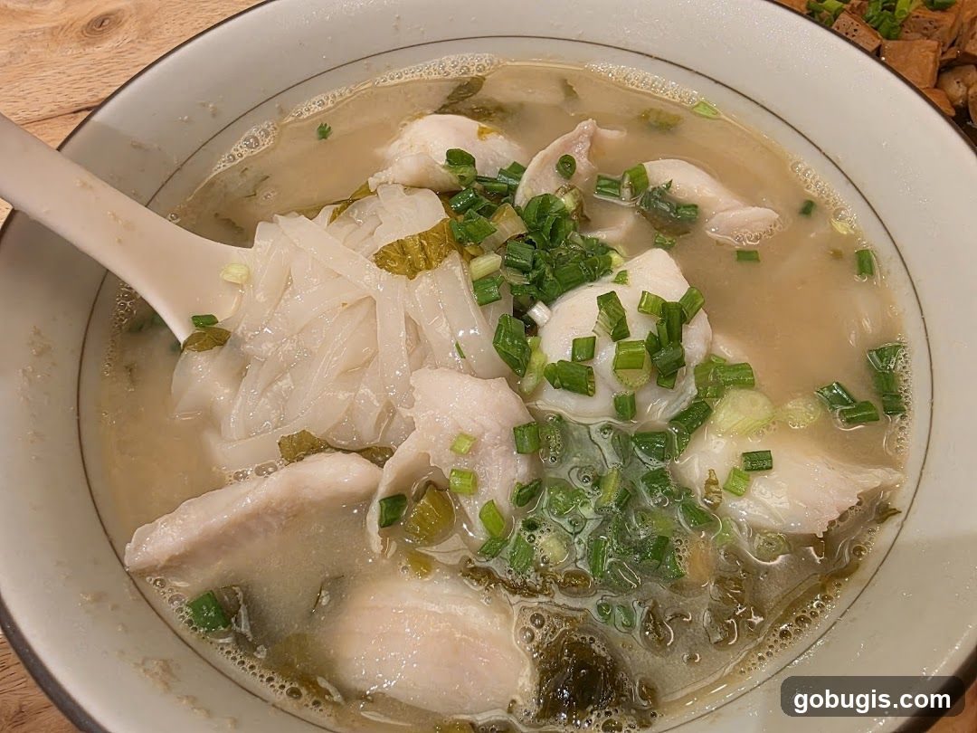 Fish Soup with Noodles