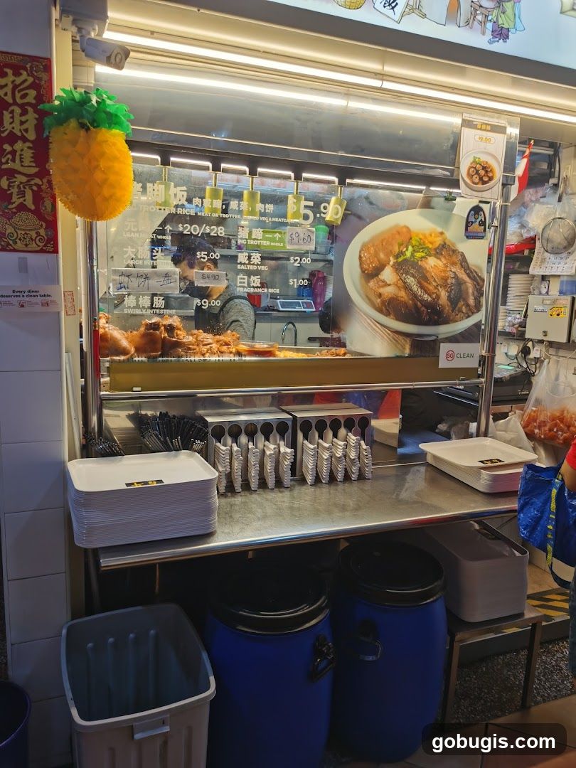 Food Stall Display