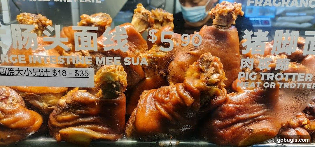 Braised Pig Trotters and Intestine Mee Sua