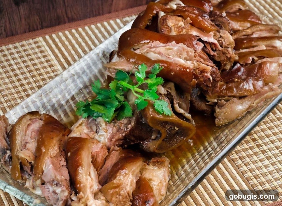 Braised Pork Knuckles