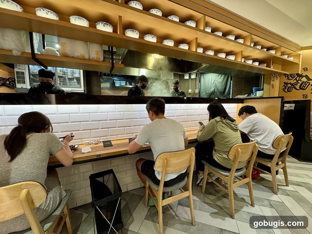 Diners at a Counter